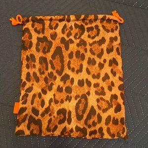 Ipsy Animal Print drawstring makeup bag